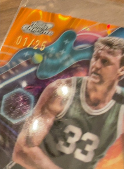 1996-97 SkyBox Z-Force #33 Larry Bird — front