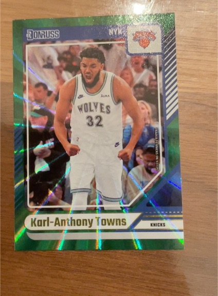 2024-25 Panini Donruss #8 Karl-Anthony Towns — front