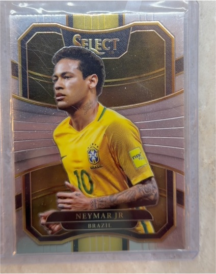 2017-18 Panini Select Soccer #70 Neymar Jr Brazil — front