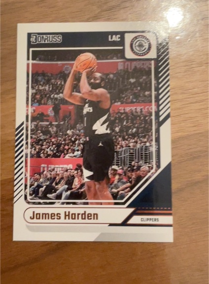 2024-25 Panini Donruss #21 James Harden — front