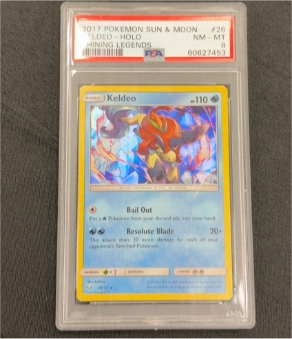 2017 Pokémon Sun & Moon #26 Keldeo — front
