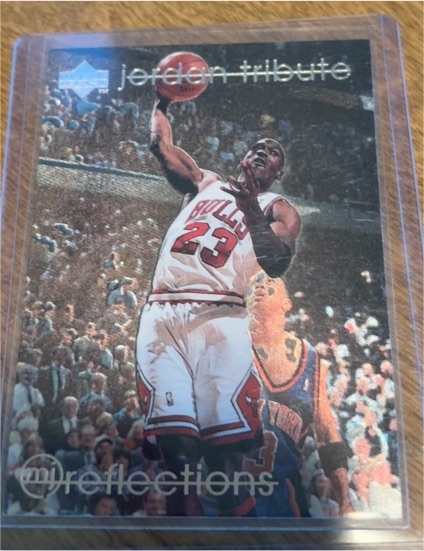 1997 Upper Deck Michael Jordan Tribute #MJ66 — front