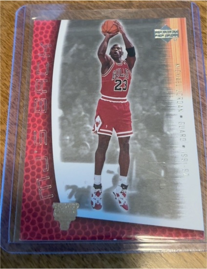 2001-02 Upper Deck MJ's Back #MJ-17 Michael Jordan — front