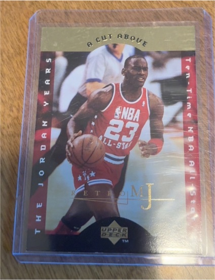 1996 Upper Deck A Cut Above Michael Jordan #CA5 — front