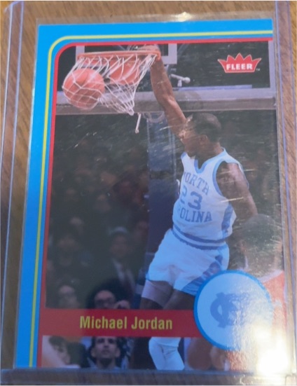 2012-13 Fleer Retro #1 Michael Jordan — front