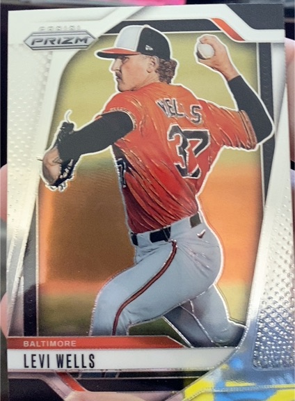 2025 Panini Prizm #68 Levi Wells — front