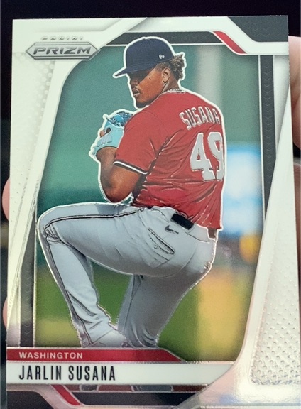 2025 Panini Prizm #272 Jarlin Susana — front
