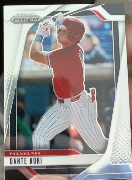 2025 Panini Prizm #242 Dante Nori — front