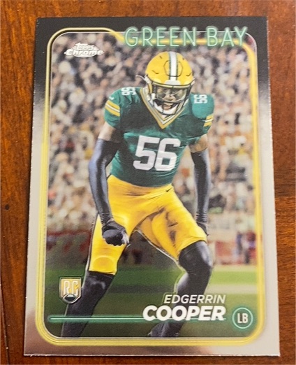 2024 Topps Chrome #259 Edgerrin Cooper — front