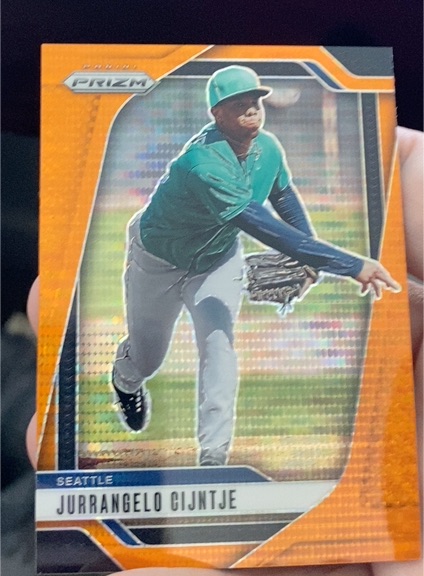 2025 Panini Prizm #238 Jurrangelo Cijntje — front