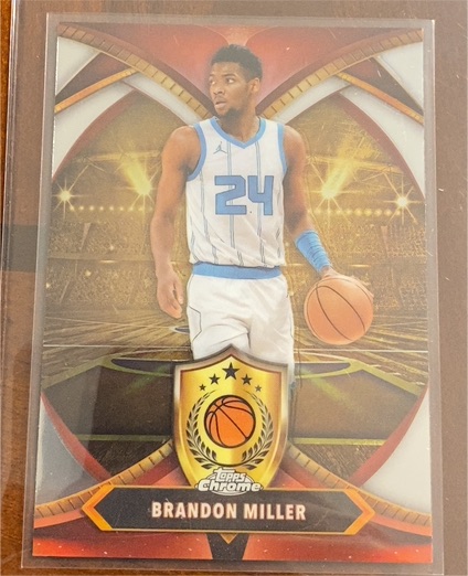 2024-25 Topps Chrome Ball of Duty #BOD-14 Brandon Miller — front