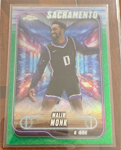 2024-25 Topps Chrome #141 Malik Monk — front