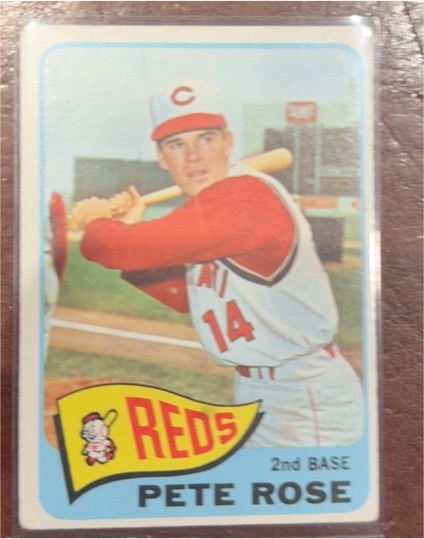 1965 Topps #207 Pete Rose — front