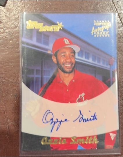 2000 Topps Stars #OS Ozzie Smith — front