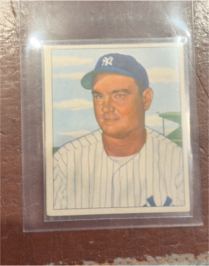 1951 Bowman #1 Whitey Ford — front