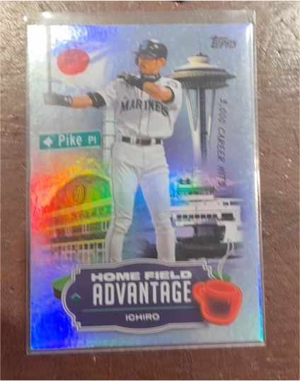 2023 Topps Series 1 #HA-10 Ichiro Suzuki Home Field Advantage — front