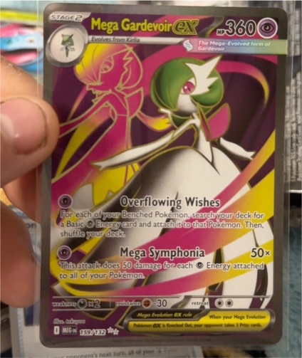 2025 Pokemon Mega Evolution #159 Mega Gardevoir ex — front