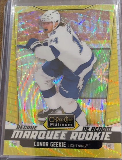 2024-25 O-Pee-Chee Platinum #285 Conor Geekie — front