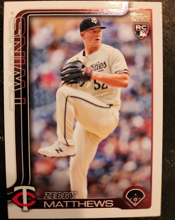 2025 Topps #283 Zebby Matthews — front