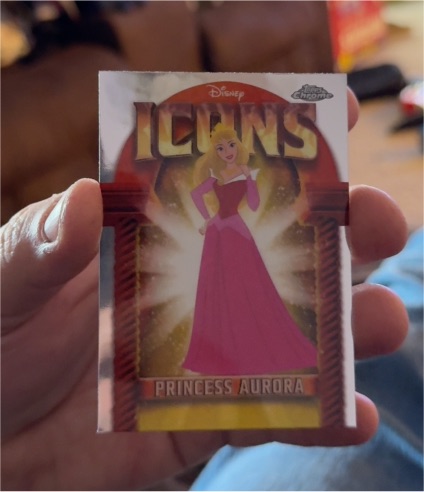 2025 Topps Chrome Disney Icons #DI-12 Princess Aurora — front