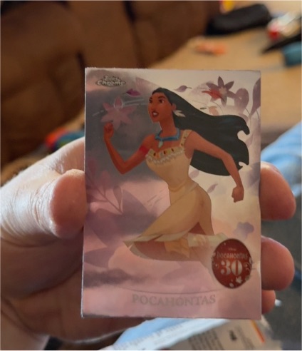 2025 Topps Chrome Disney #PH-1 Pocahontas 30th Anniversary — front