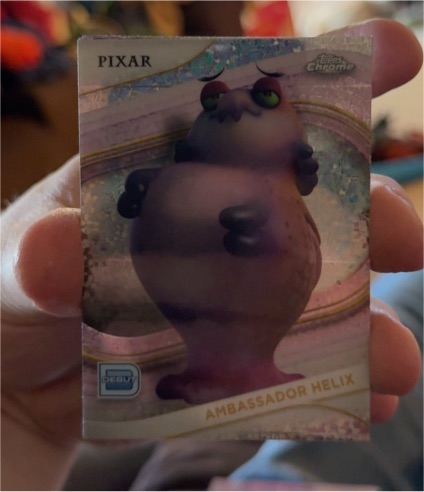 2025 Topps Chrome Disney #139 Ambassador Helix — front