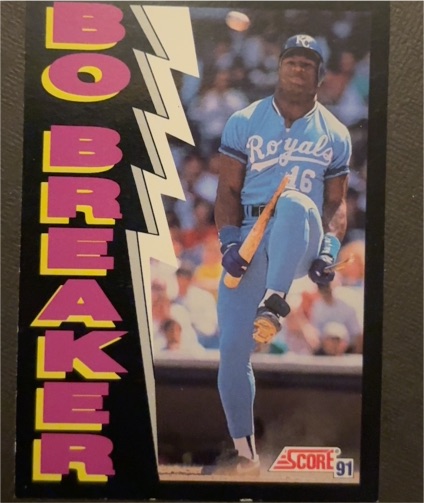 1991 Score #773 Bo Jackson — front