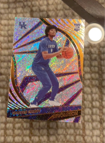 2021-22 Panini Prizm Red Wave Prizm #327 Jason Preston — front