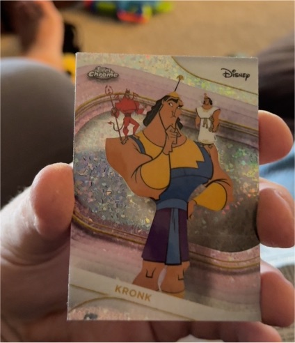 2025 Topps Chrome Disney #22 Kronk — front