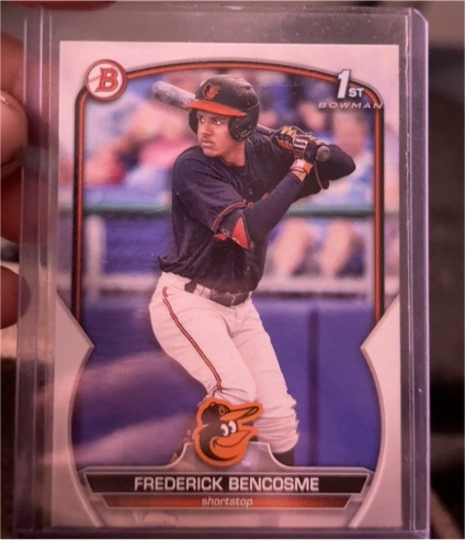 2023 Bowman #BP-35 Frederick Bencosme — front