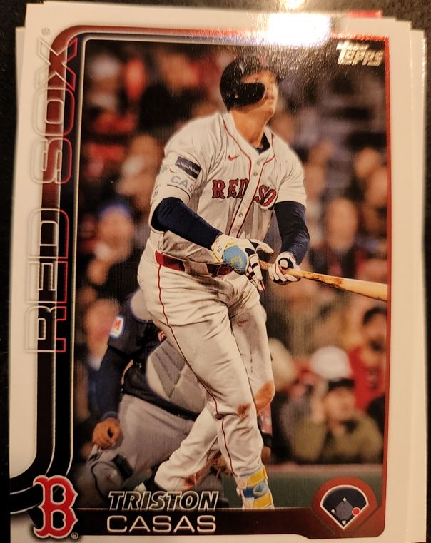2025 Topps #11 Triston Casas — front