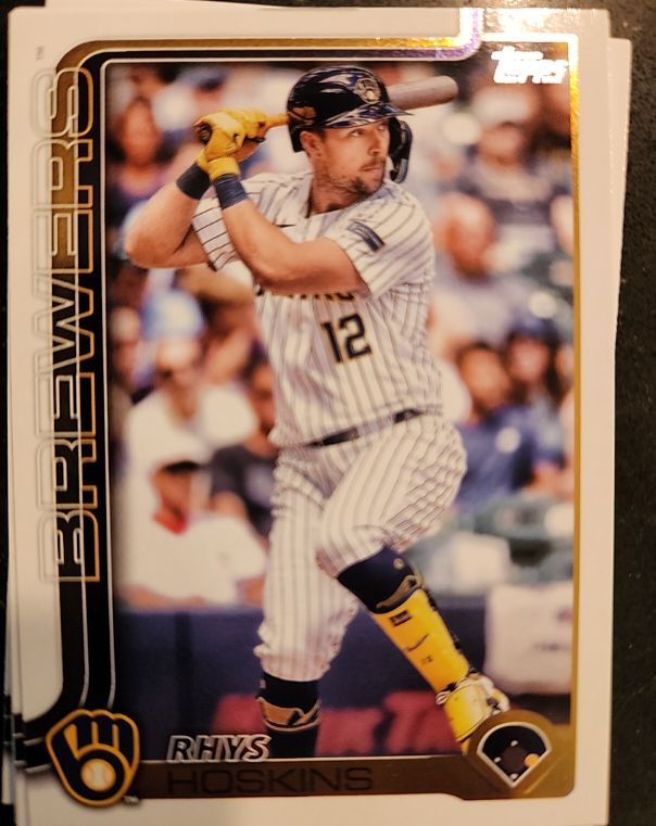 2025 Topps #93 Rhys Hoskins — front