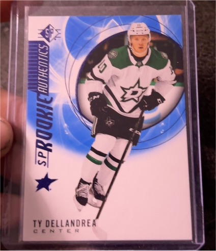 2020-21 Upper Deck SP Rookie Authentics #124 Ty Dellandrea — front