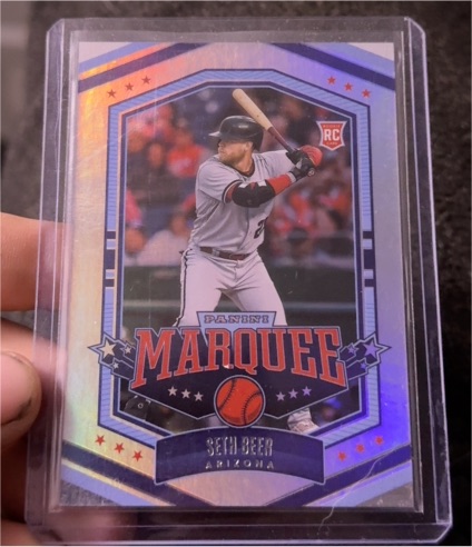 2022 Panini Chronicles Marquee #12 Seth Beer — front