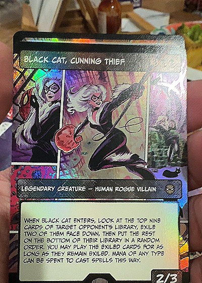 2023 Marvel's Spider-Man #222 Black Cat, Cunning Thief — front