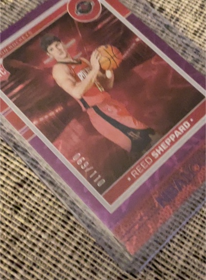 2024-25 Panini NBA Hoops #233 Reed Sheppard — front