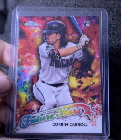 2023 Topps Chrome Update #FSU-10 Corbin Carroll Future Stars Rookie — front