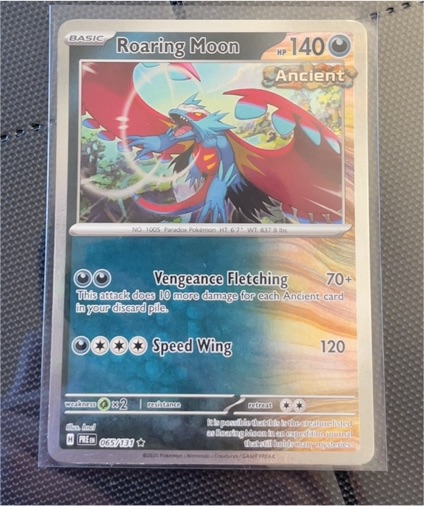 2023 Pokémon #065 Roaring Moon — front