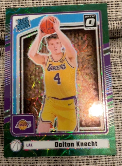 2024-25 Donruss Optic #227 Dalton Knecht — front