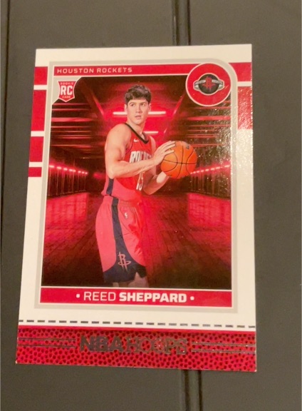 2024-25 Panini NBA Hoops #233 Reed Sheppard — front