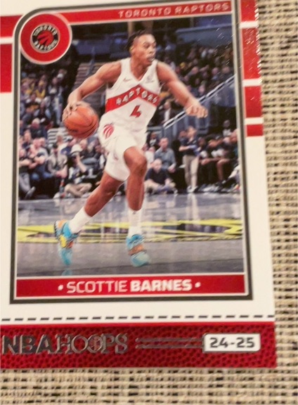 2024-25 Panini NBA Hoops #101 Scottie Barnes — front
