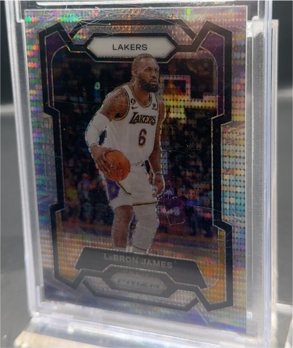2023-24 Panini Prizm #63 LeBron James — front