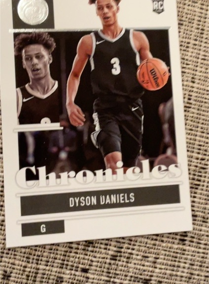 2022 Panini Chronicles Draft Picks #7 Dyson Daniels — front