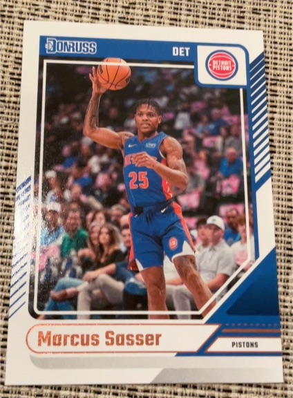 2024-25 Donruss #9 Marcus Sasser — front
