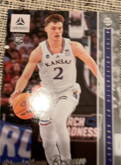 2022 Panini Chronicles Draft Picks Luminance #31 Christian Braun — front