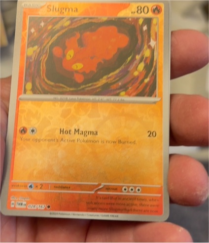 2024 Pokémon SV06: Twilight Masquerade #028 Slugma — front