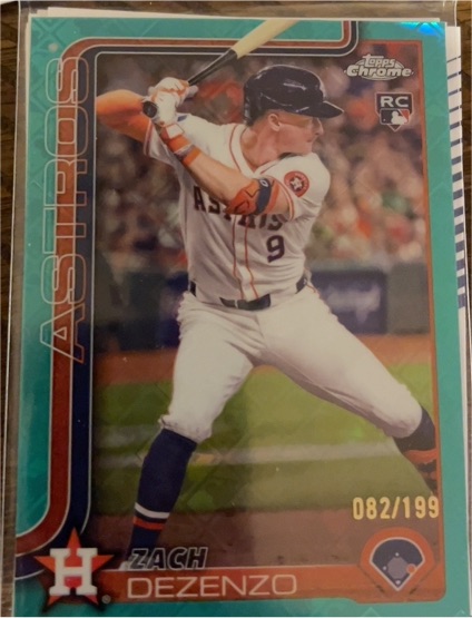 2025 Topps Chrome #294 Zach Dezenzo — front
