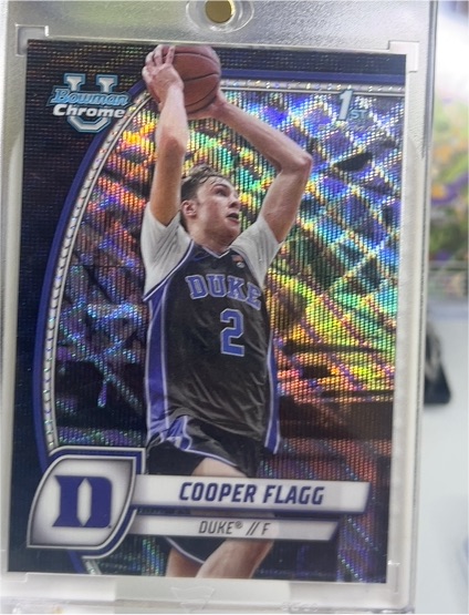 2024 Bowman Chrome University #16 Cooper Flagg — front