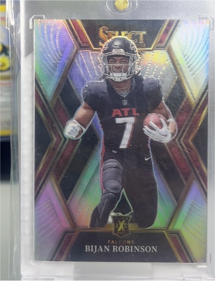 2022 Panini Select XRC Bijan Robinson — front