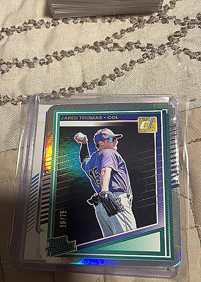 2025 Donruss #147 Jared Thomas — front